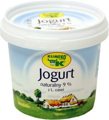 Jogurt naturalny 9% KLIMEKO